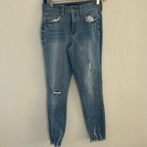 Aeropostale Jeans Womens Jegging Destroyed